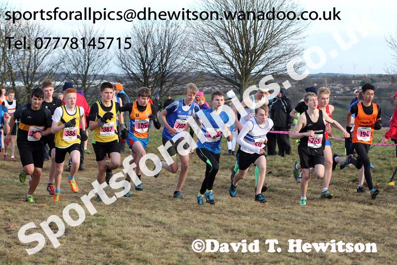 Mens under-17s Start Fitness NEHL, Aykley Heads, Durham. Photo: David T. Hewitson/Sports for All Pics